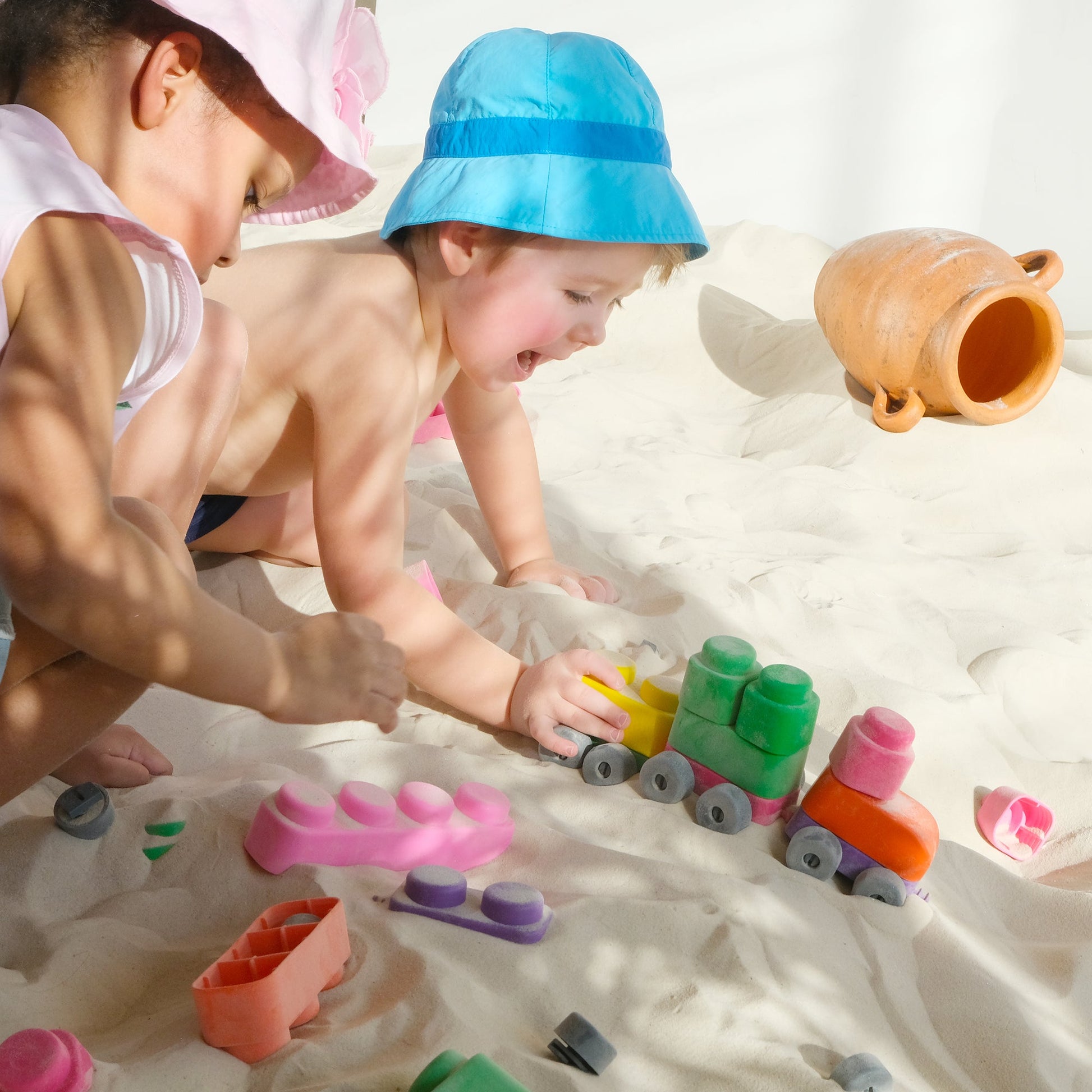 Soft Blocks 42 pieces for Toddlers Age 1+ Years, safe and durable - Shopefy