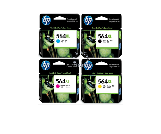 Genuine HP 564XL Singles and 564XL Value Packs High Yield Ink Cartridges