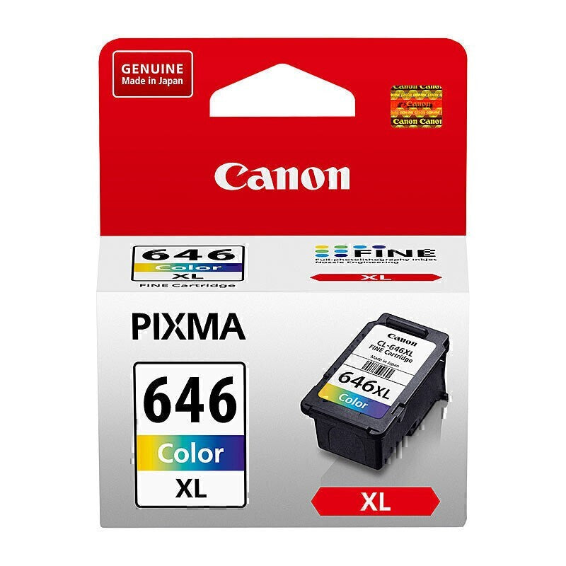 Genuine Canon CL 646XL Tri Color Ink MG2560 MG2460 MG2960 MG2965 MG3060