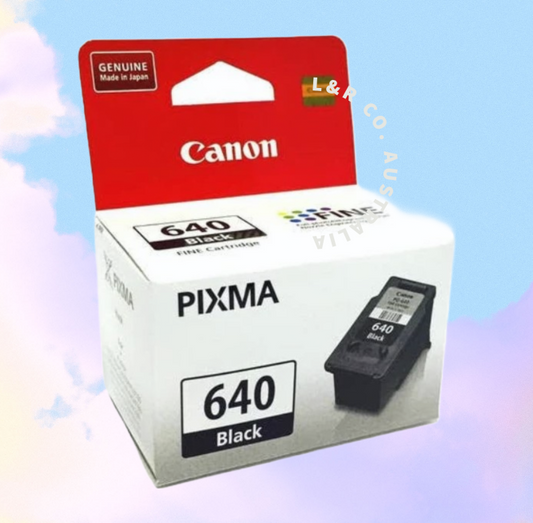 Canon PG640 Genuine Standard Ink for PIXMA MG2160 MG3160 MG3650 - Black