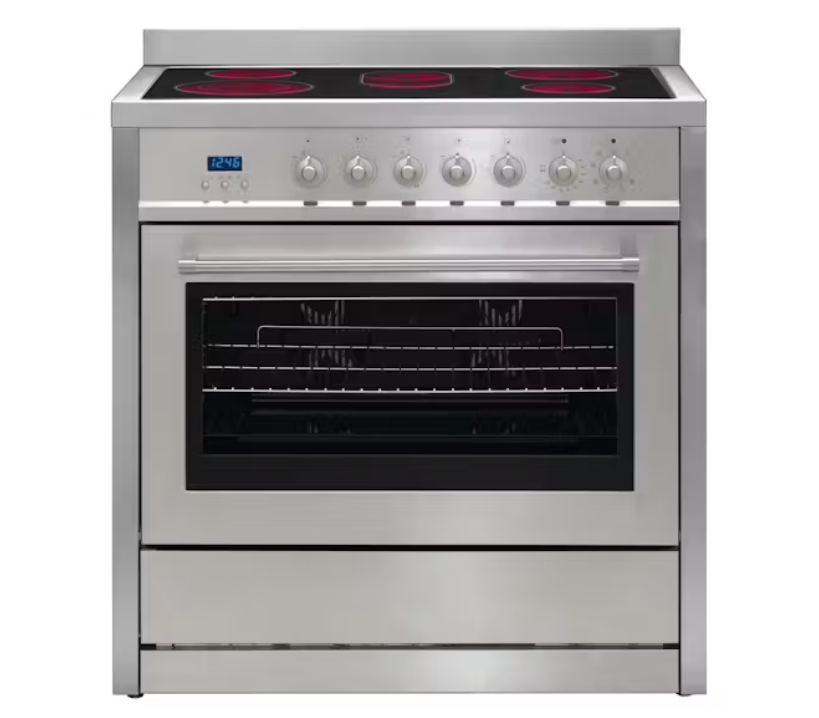 EUROMAID 90cm Electric Oven FC9PS Complete Oven Door