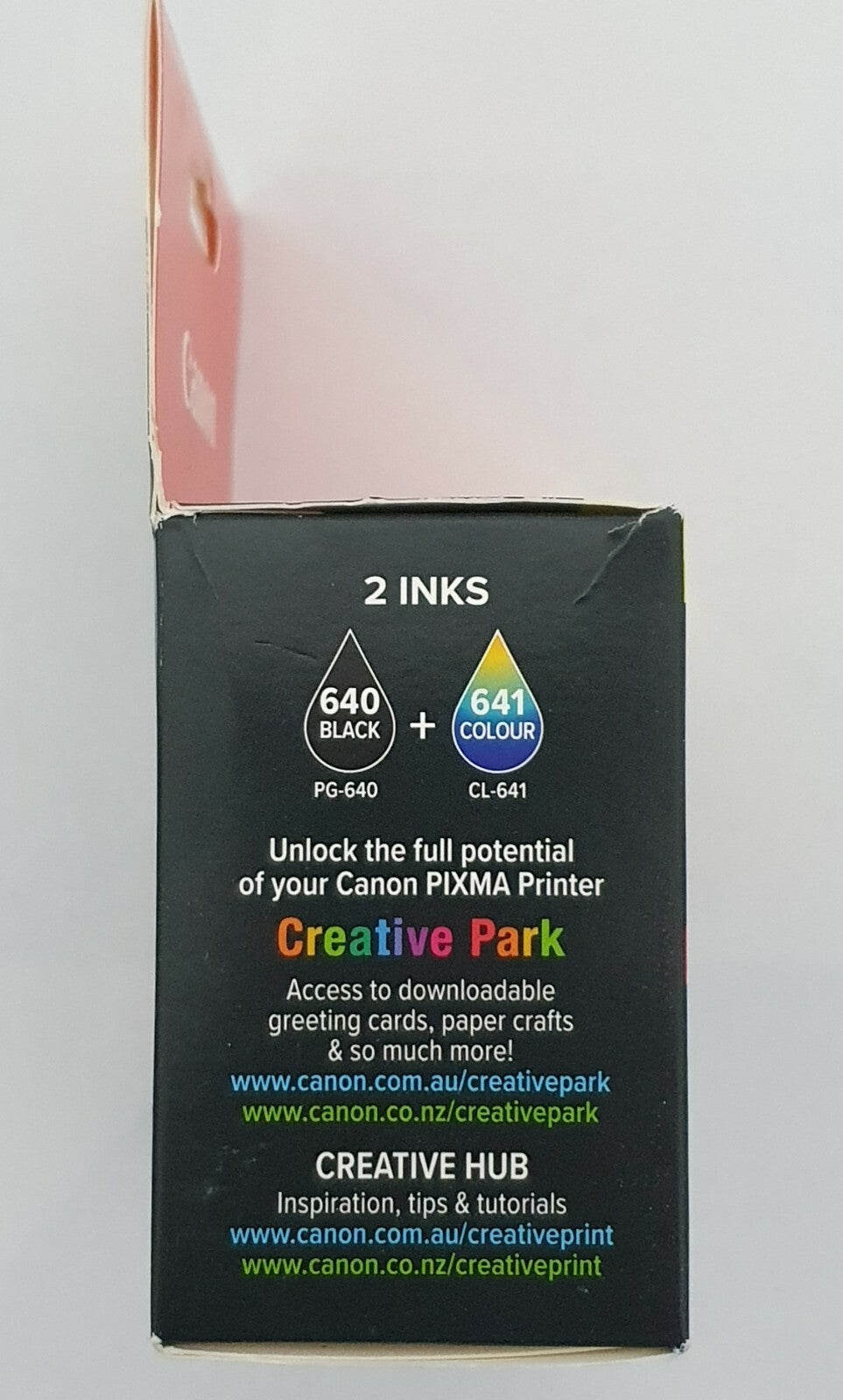 Canon PG640 CL641 Ink Cartridges PIXMA MG2160 MG3160 MG3650 - New Stock!