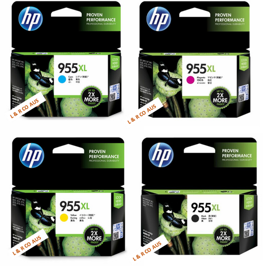 Genuine HP955 / HP955XL Ink Singles & 955 Value Pack Cartridges Officejet Pro