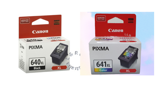 Genuine Canon PG640XL PG641XL Single Ink Combo for PIXMA MG2160 MG3160 MG3650