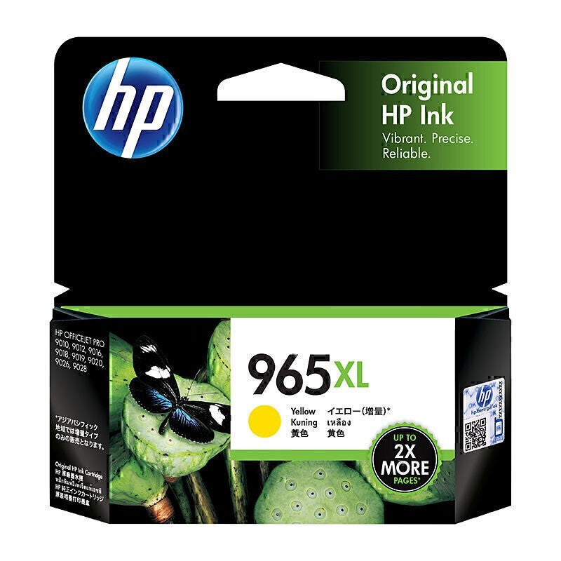 Genuine HP 965XL Value Pack HP 965 Standard High Yield Ink Cartridges - 2026
