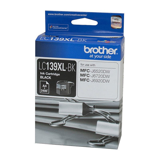 Genuine Brother LC139XL Black Ink Cart - Shopefy