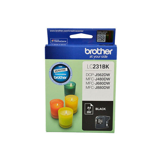 Genuine Brother LC231 Black Ink Cart - Shopefy