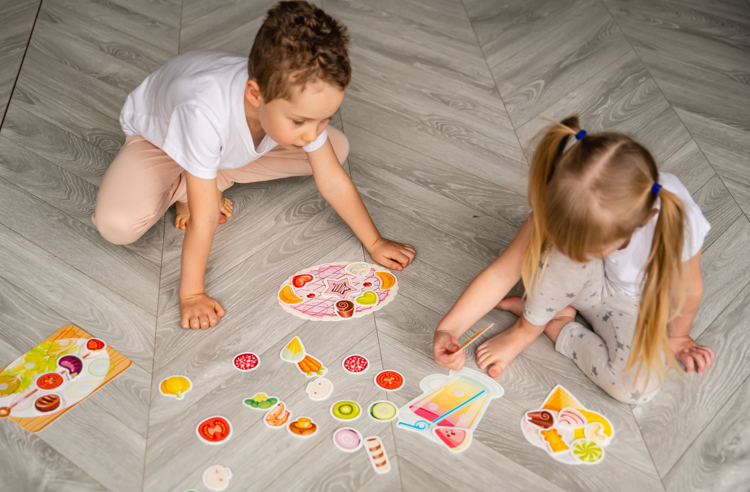 Velcro Cooking Educational Fun Game for Kids Age 3+