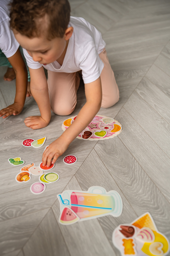Velcro Cooking Educational Fun Game for Kids Age 3+