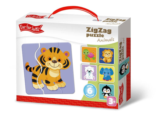 Zigzag Puzzle Animals for Toddlers Age 3+ Years - Shopefy