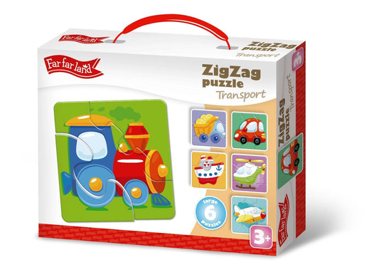 ZigZag Puzzle Transport for Toddlers Age 3+ Years - Shopefy