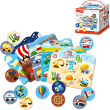 LOTTO What Boys Dreaming About for Toddlers age 3+ Years Memory Matching 5 in 1 Games - Shopefy