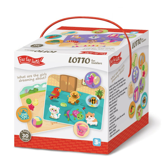 LOTTO Girls Dreaming About for Toddlers Age 3+ Years Memory Matching Games 5 in 1 - Shopefy