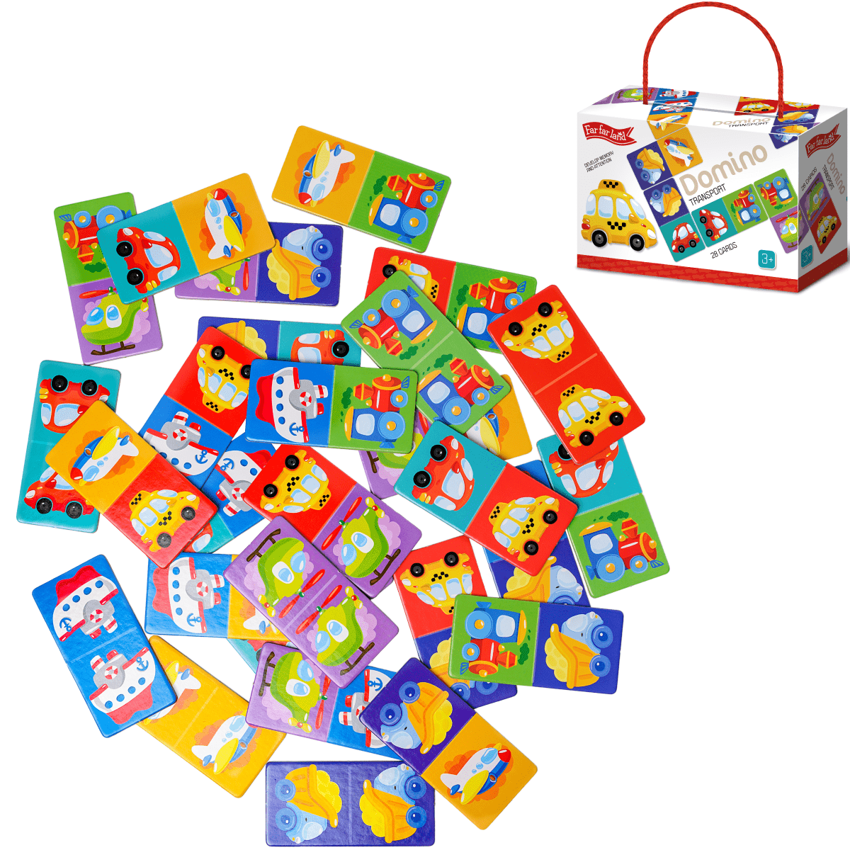 Domino Transport for Toddlers Age 3+ Years - Shopefy