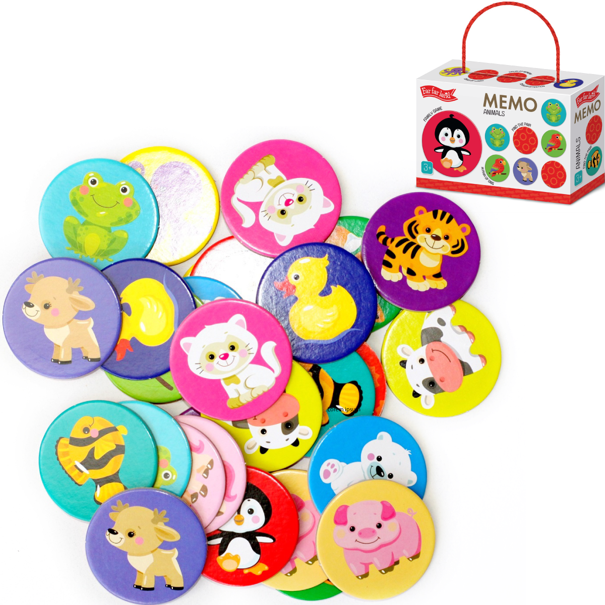 Memo animal games