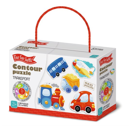 Contour Puzzle Transport for Toddlers Age 3+ Years - Shopefy