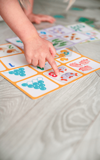 LOTTO with Transparent Flash Cards Count to 10 for Toddlers Age 3+ Years - Shopefy
