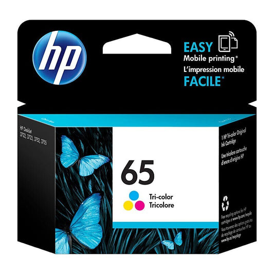 Genuine HP 65XL and HP 65 High Yield Ink Cartridges for HP Deskjet