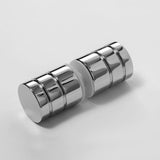 Micro 25mm Shower Screen Door Knob Handle for 6 -12mm Glass Shower - Chrome