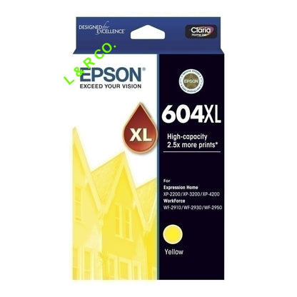 Genuine Epson 604XL Ink Cartridges and 604XL Value Pack