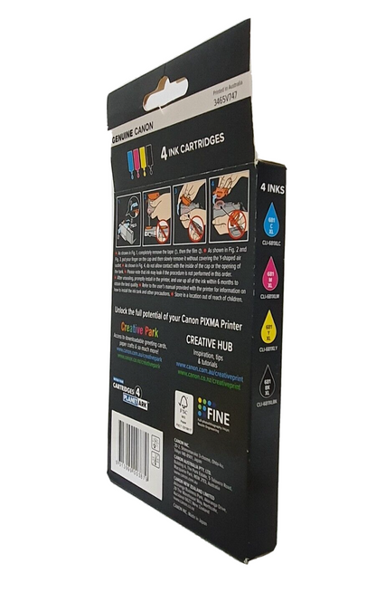 Genuine Canon CLI-681XL  681XL Value Pack 4 Inks for Pixma Printers - New Stock