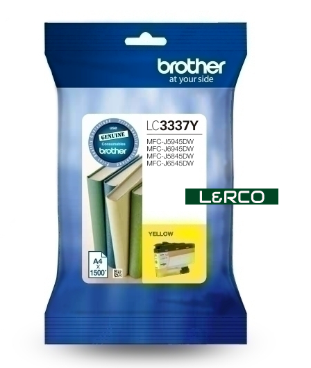 Genuine Brother LC3337 3337 Ink Cartridges (B,C,M,Y) and Value Pack - New Stock!