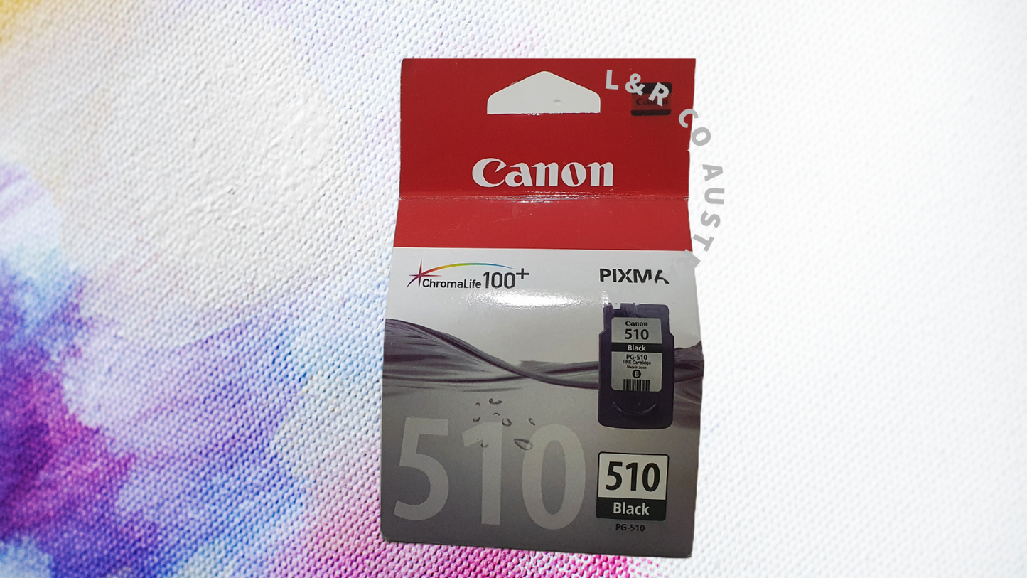 Genuine Canon PG-510 Twin Pack or  PG510 CL511 Singles or PG-510 CL-511 Combo Pa