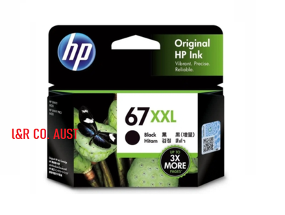 Genuine HP 67, 67XL, 67XXL ink Cartridge for HP Deskjet - New Stock!