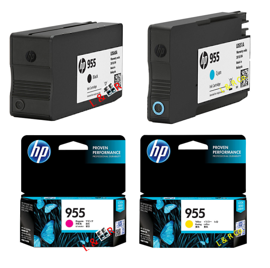 Genuine HP955 / HP955XL Ink Singles & 955  Value Pack Cartridges Officejet Pro