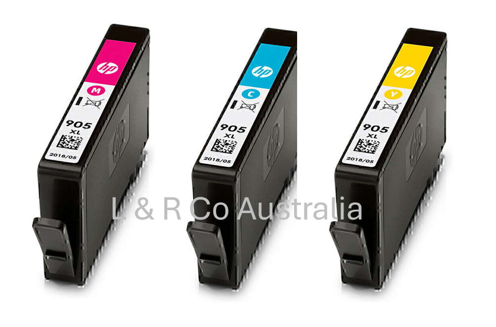 Genuine HP 905XL High Yield Singles and 905 Standard Value Packs Ink Cartridges