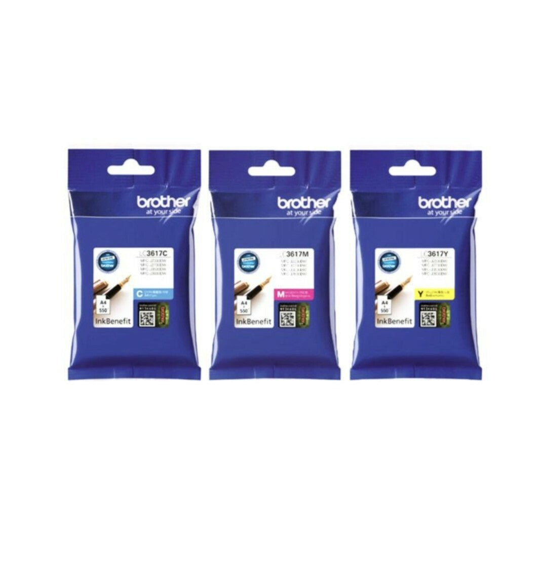 Genuine Brother LC3317 Ink Cartridges for MFC-J6730DW MFC-J6930DW - A4x550*
