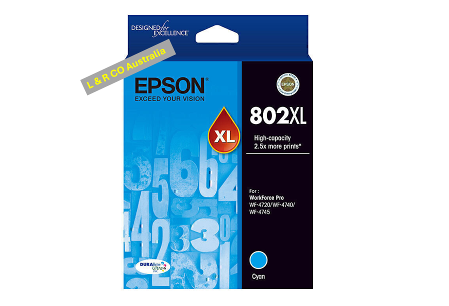 Genuine Epson 802XL High Yield Ink Cartridges and Value Packs - New!