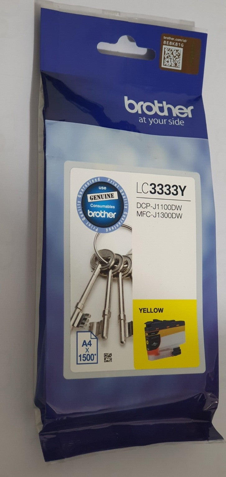 Genuine Brother LC3333 Inkvestment Ink Cartridges or LC3333 Value Pack-New Stock