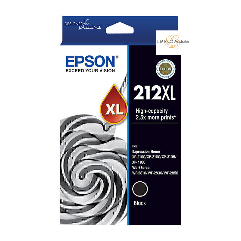 Genuine Epson 212XL High Yield Ink Cartridges For XP-2100/3100/3105/4100 - New!
