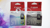 Genuine Canon PG-510 Twin Pack or  PG510 CL511 Singles or PG-510 CL-511 Combo Pa