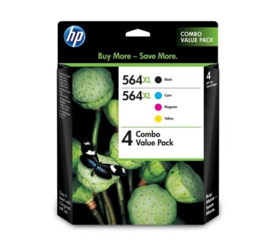 Genuine HP 564XL Singles and 564XL Value Packs High Yield Ink Cartridges