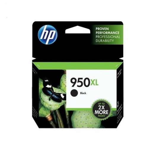 Genuine HP 950XL Black  High Yield Ink Cartridges - New!