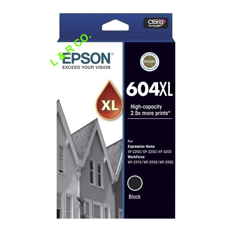 Genuine Epson 604XL Ink Cartridges and 604XL Value Pack