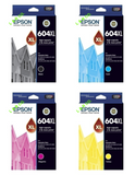 Genuine Epson 604XL Ink Cartridges and 604XL Value Pack