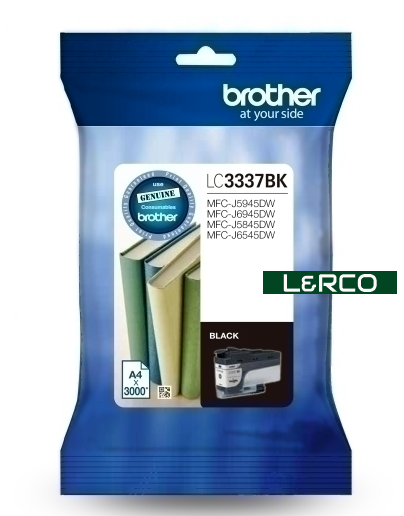 Genuine Brother LC3337 3337 Ink Cartridges (B,C,M,Y) and Value Pack - New Stock!