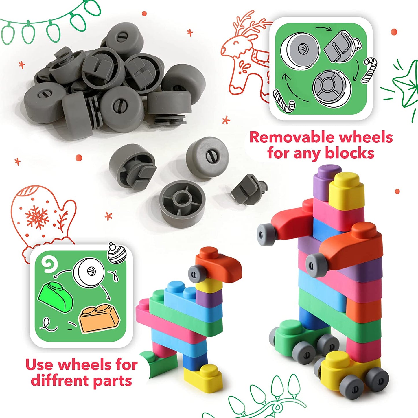 Soft Play Blocks 81pcs