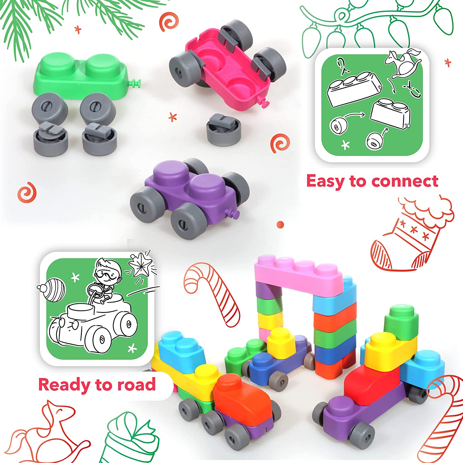 Soft Play Blocks 81pcs