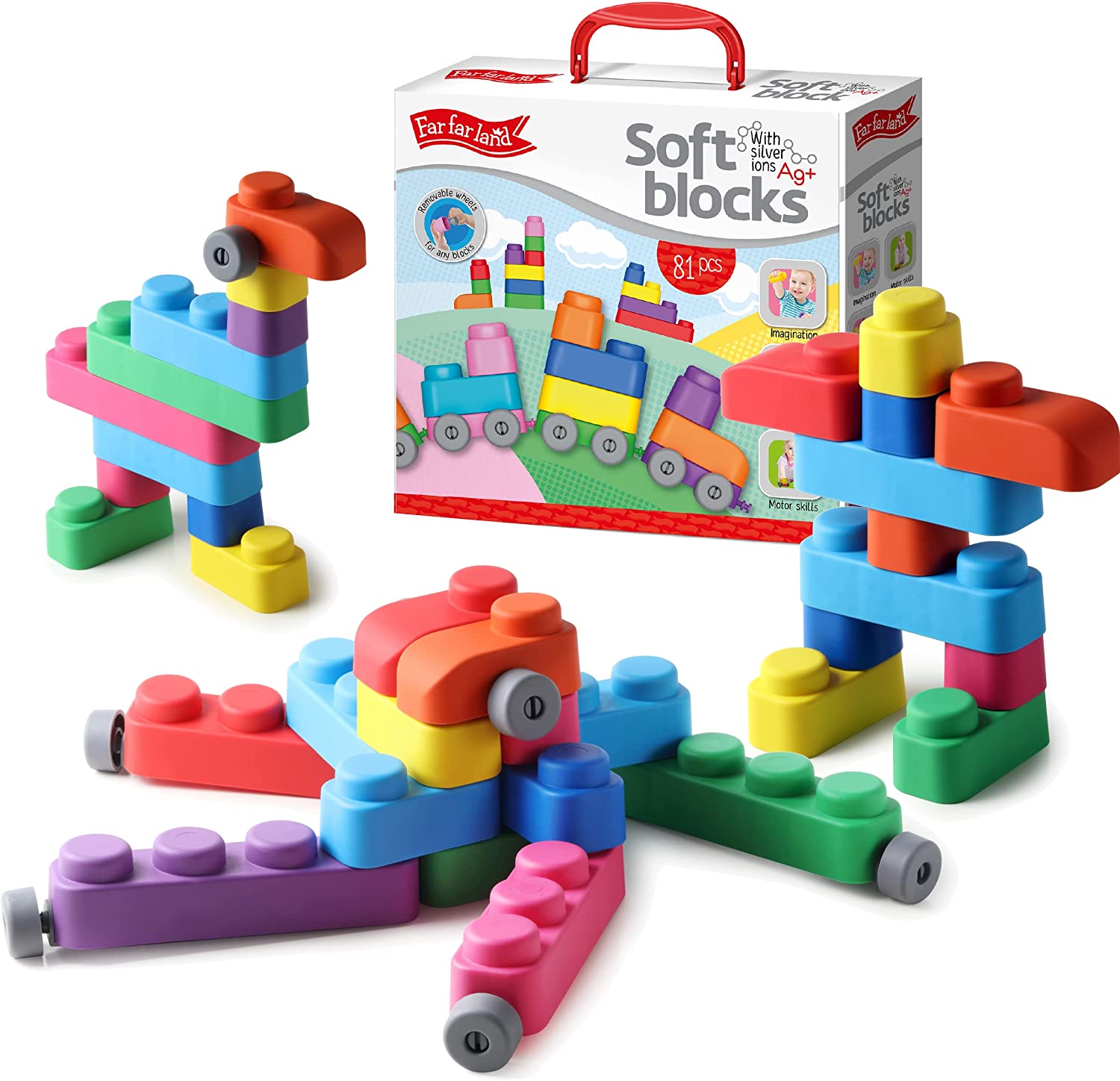 Soft Play Blocks 81pcs