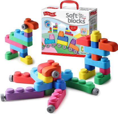 Soft Play Blocks 81pcs