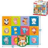Maxi Puzzles Zoo for Toddlers Age 3+ Years - Shopefy