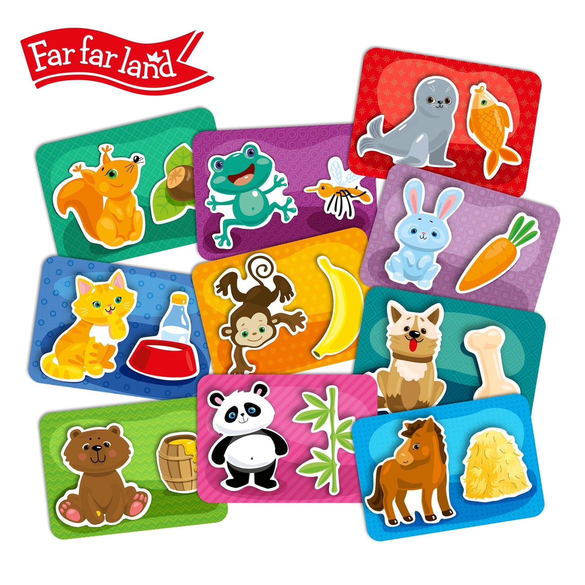 Hoop and Loop Who Eats What? for Toddlers Age 3+ Years - Shopefy