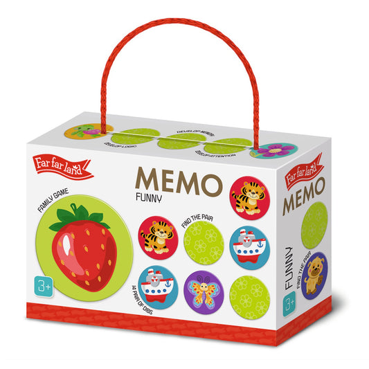Memo Funny for Toddlers Age 3+ Years