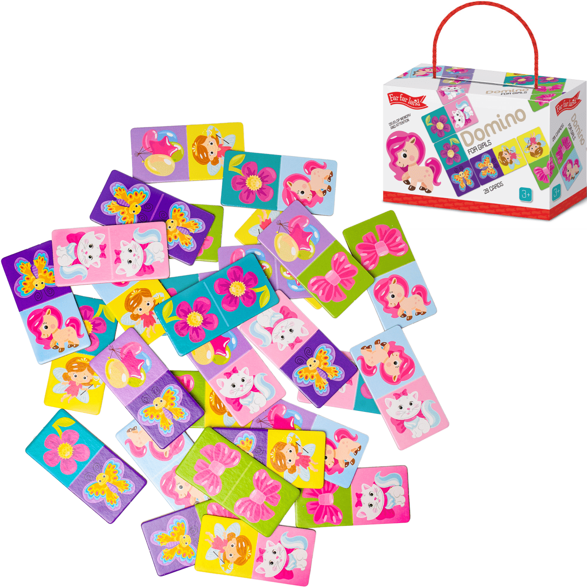 Domino for Girls for Toddlers Age 3+ Years - Shopefy