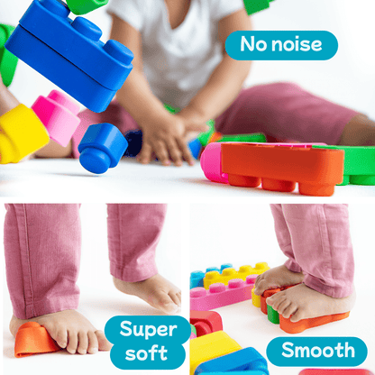 Soft Blocks 42 pieces for Toddlers Age 1+ Years, safe and durable - Shopefy
