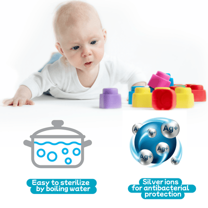 Soft Blocks 42 pieces for Toddlers Age 1+ Years, safe and durable - Shopefy